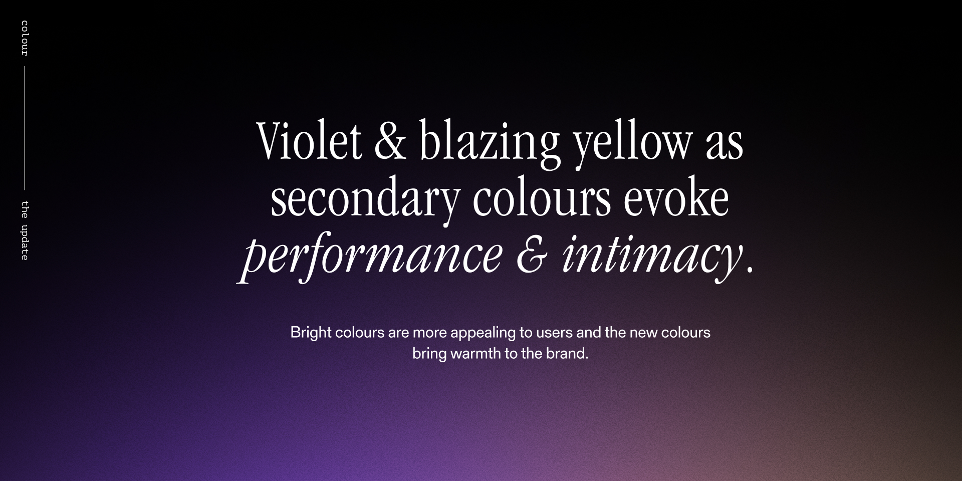 Colour-update: reason