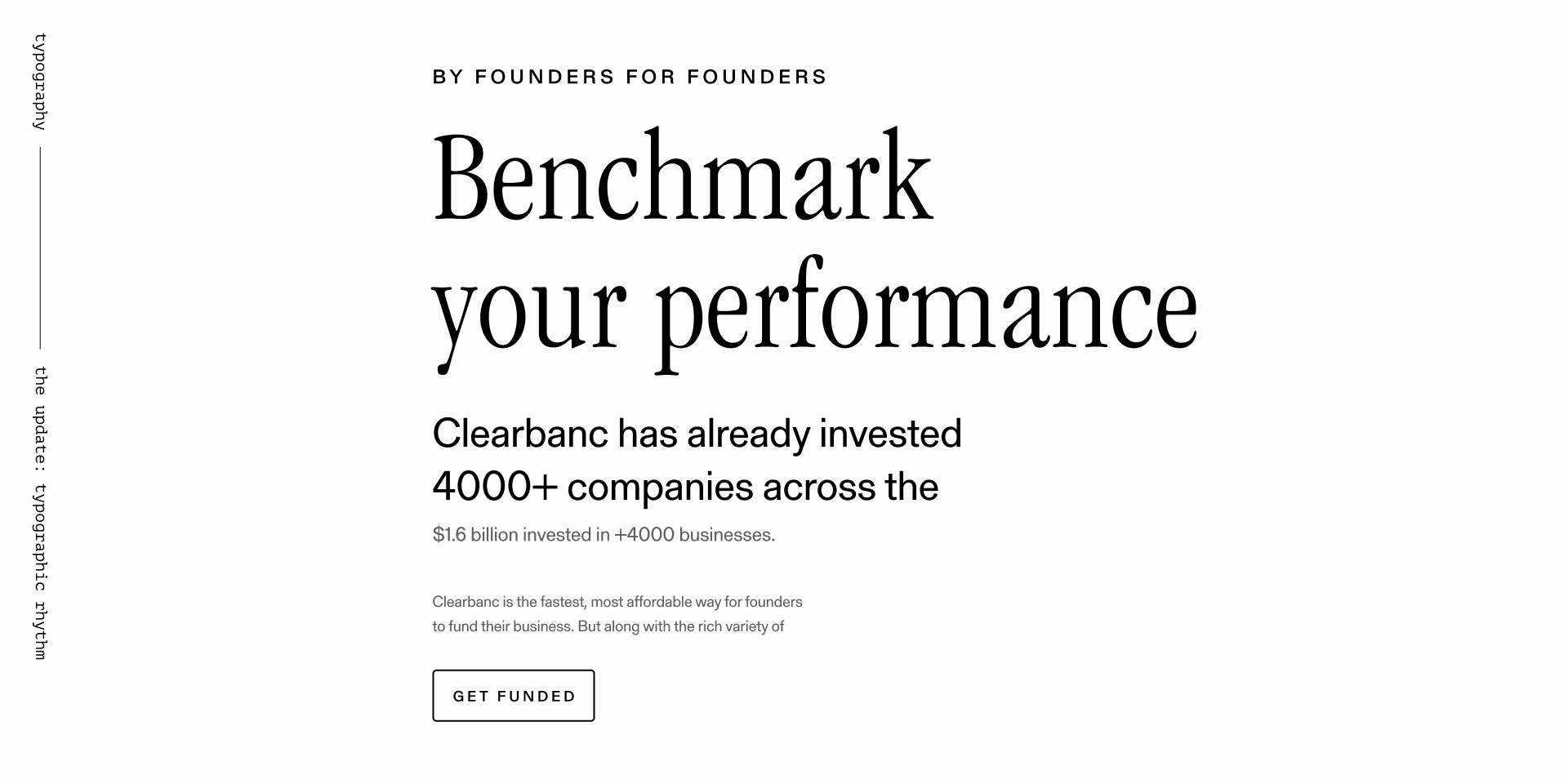 Typography-update: type rhythm