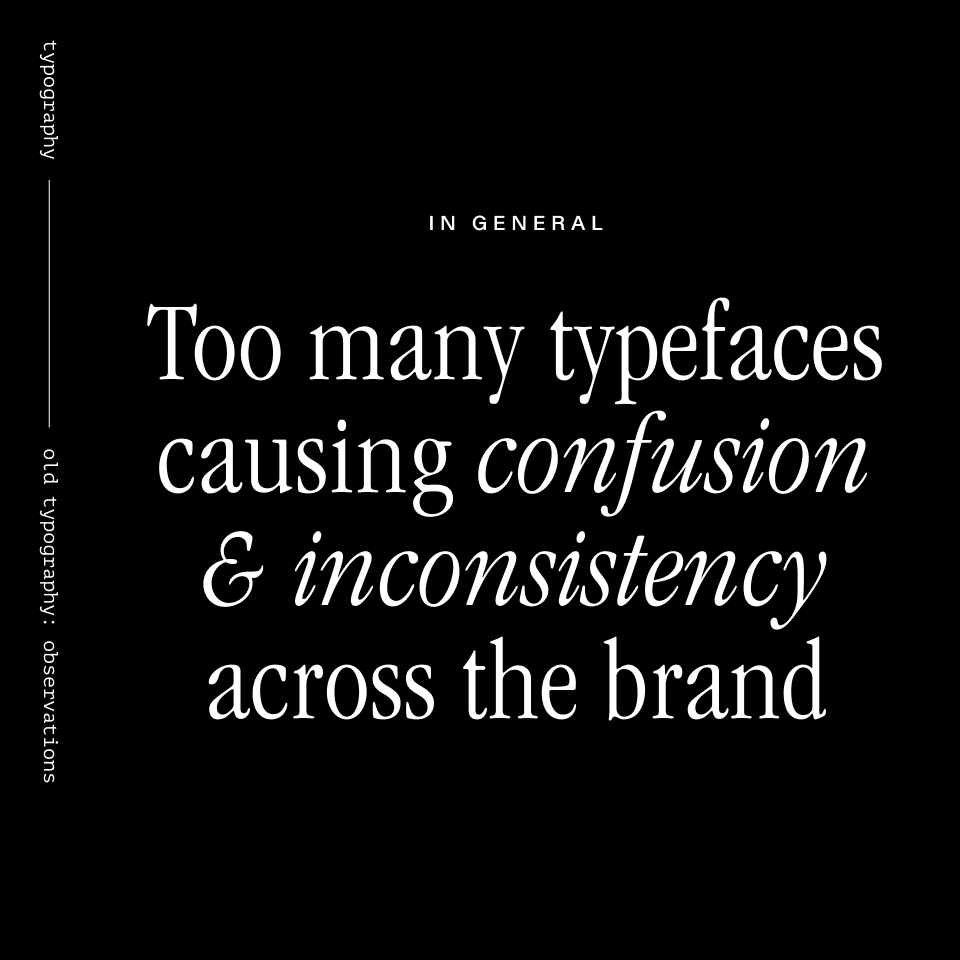 Typography-The old: observation4