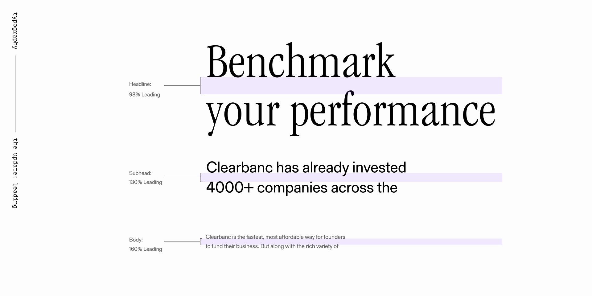 Typography-update: leading