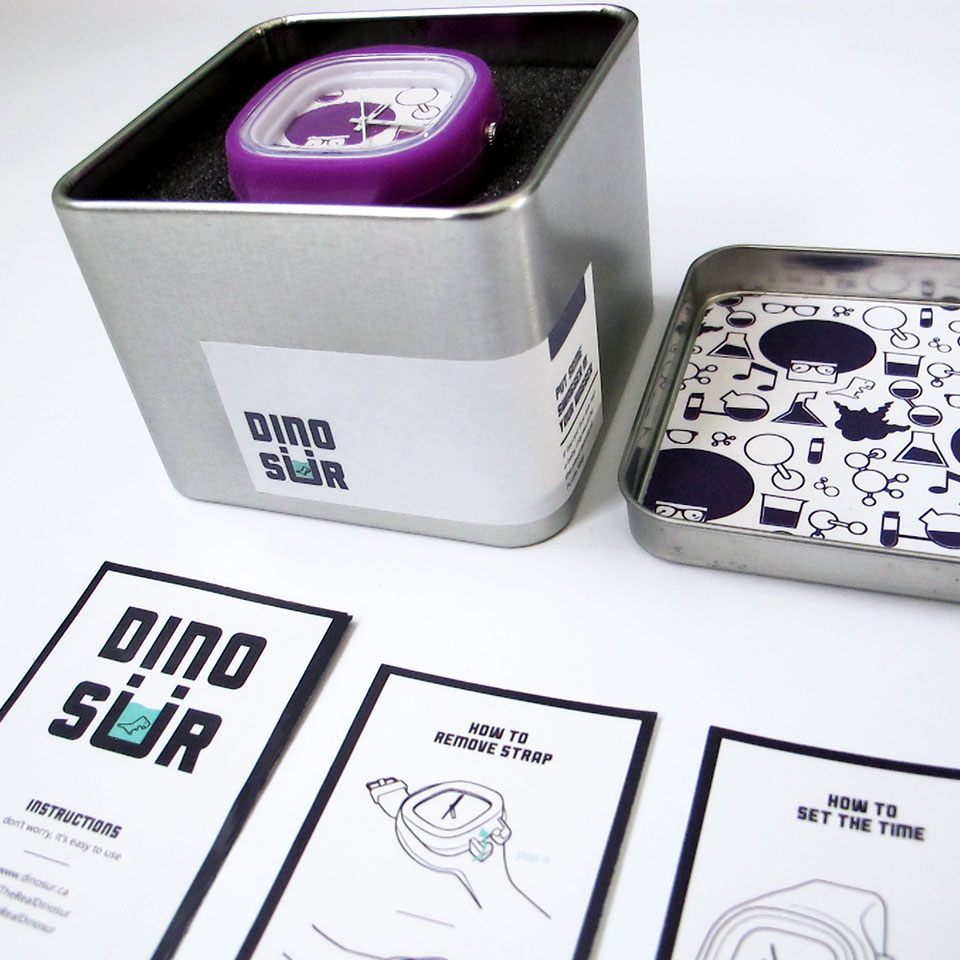 Dinosur packaging