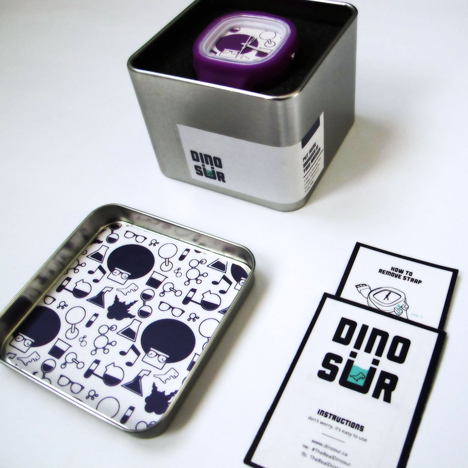 Dinosur packaging