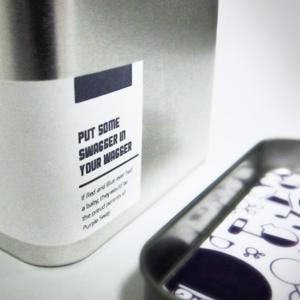 Dinosur packaging - label