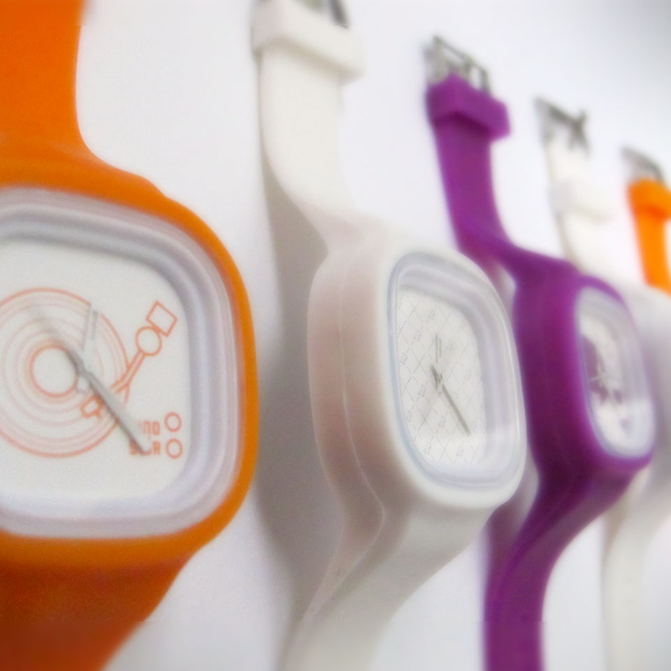 Dinosur watches angled shot