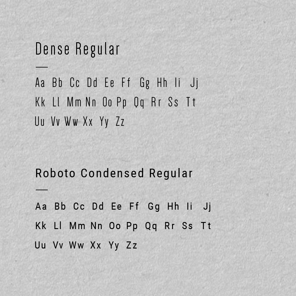 Karbn Magazine fonts