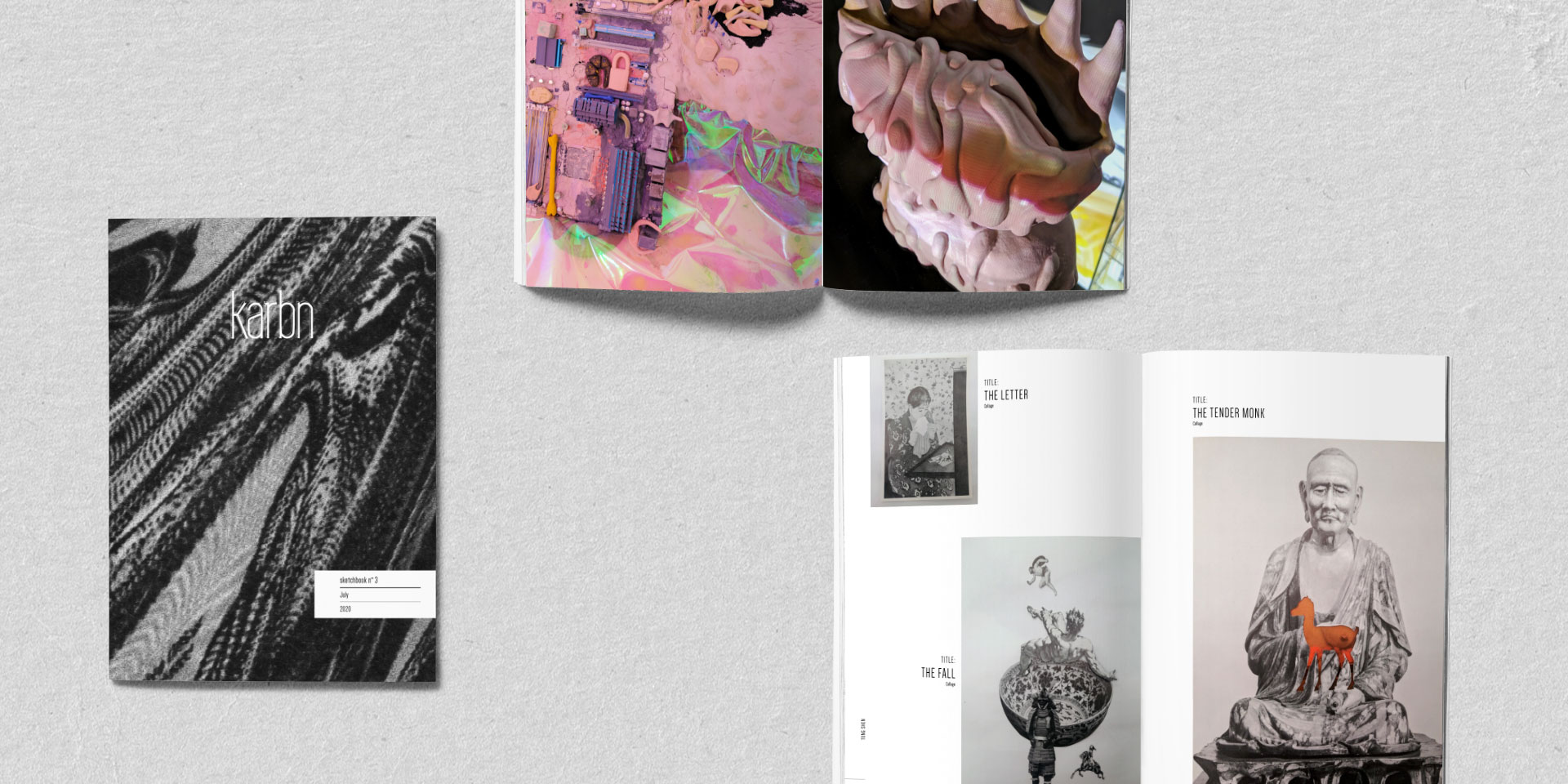 Karbn magzine layouts