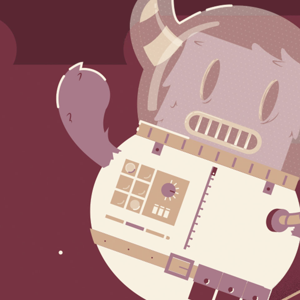 Pirate Llama zoomed in