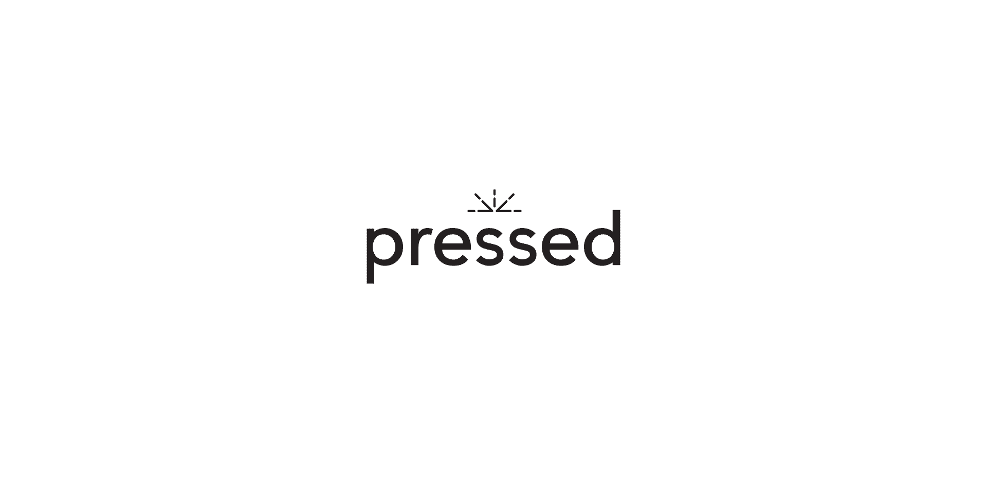 Pressed logo