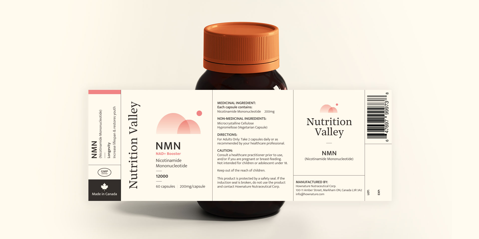 Nutrition Valley Label