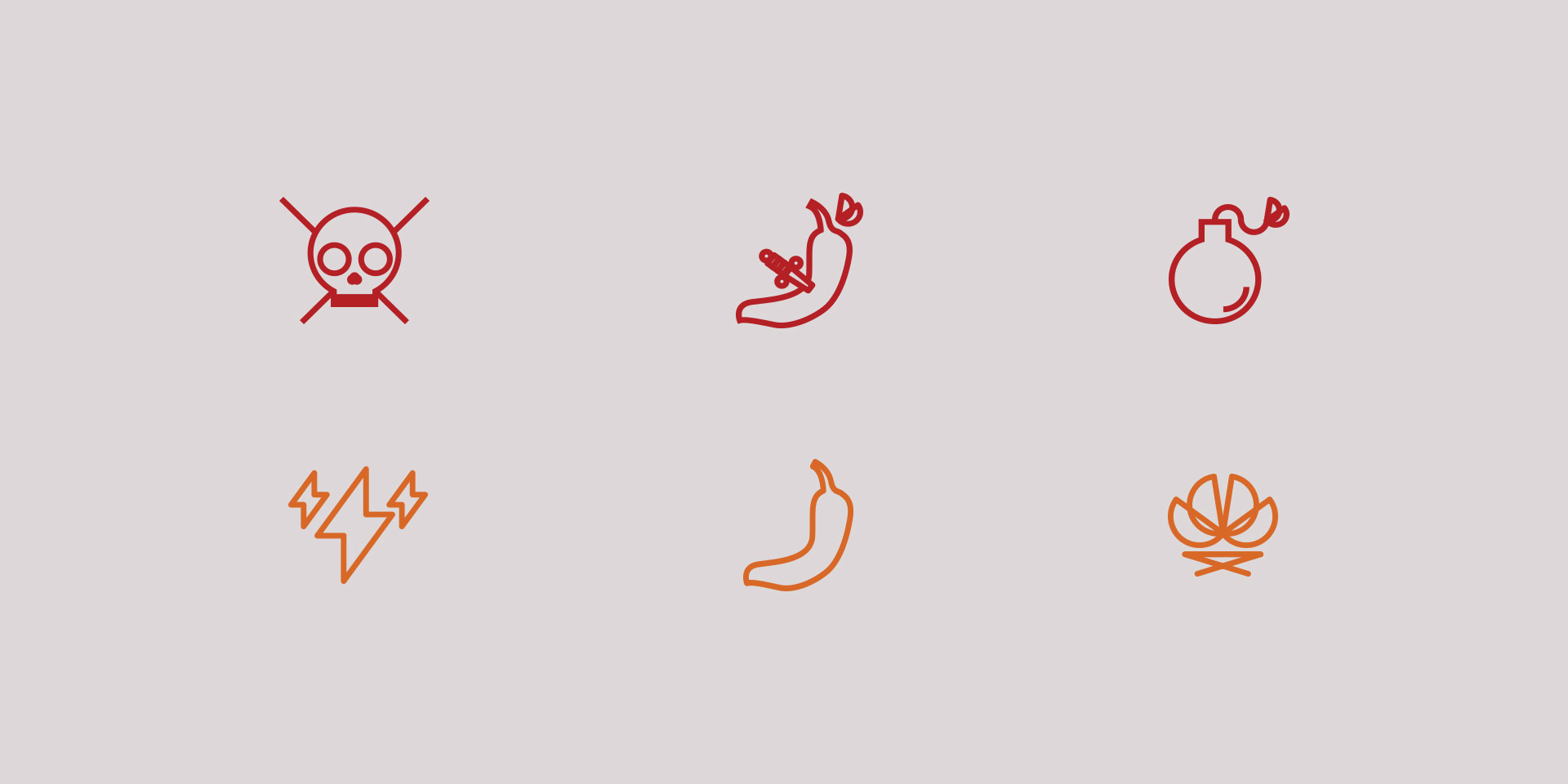 Peppers and Circumstance custom icons