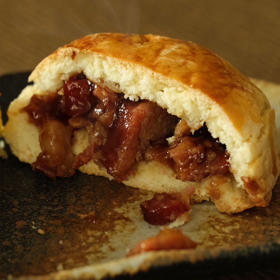 Food Photography: BBQ Pork Tart
