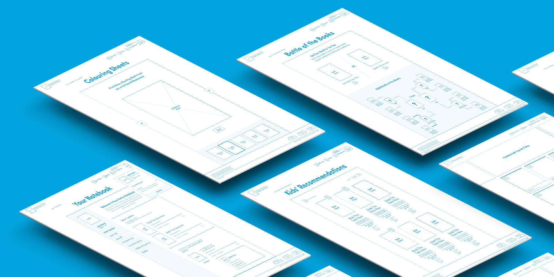 TDSRC wireframes