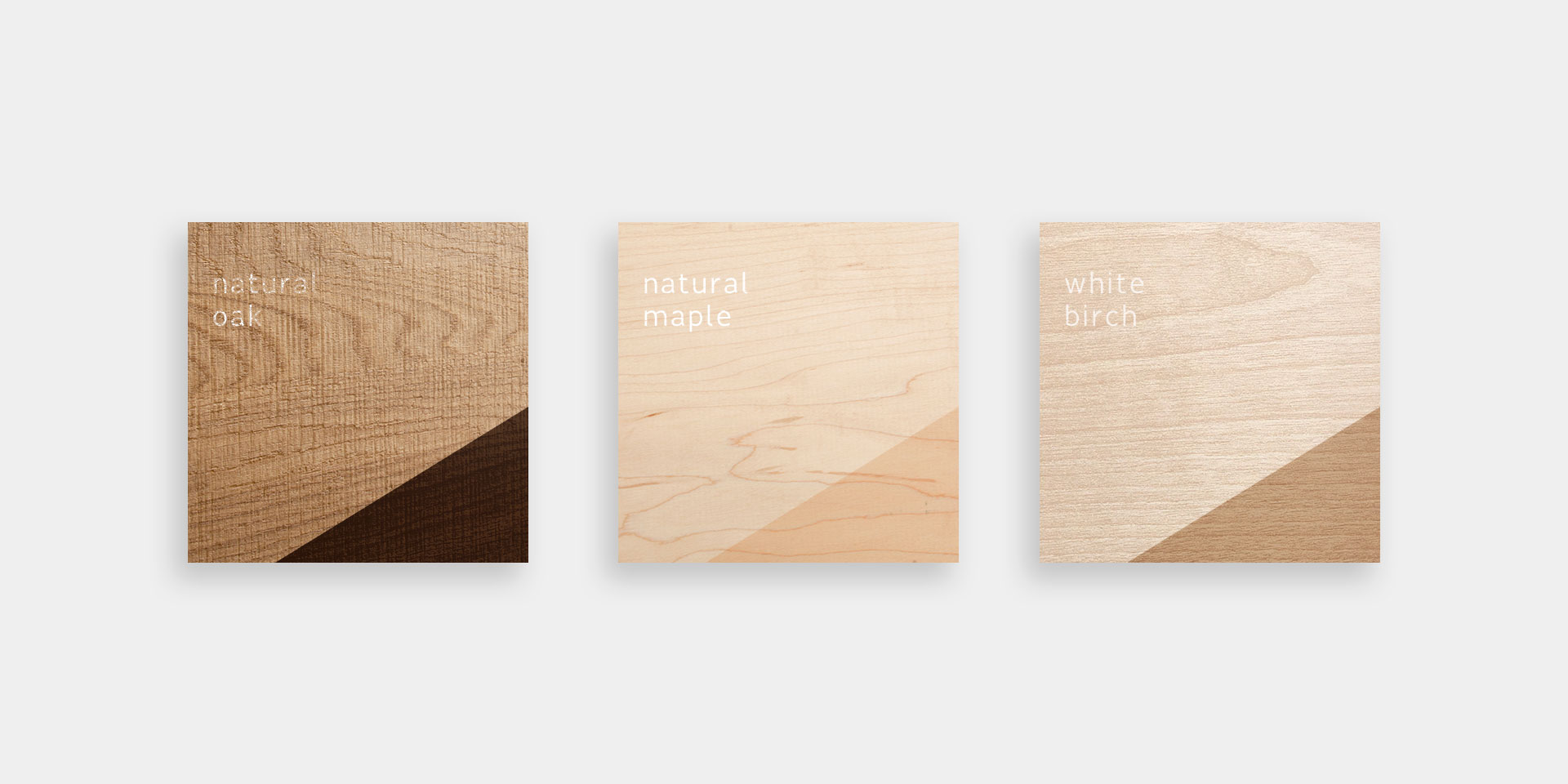 The Wood Workshop wood samples